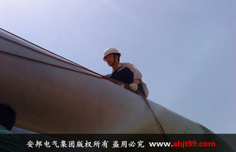 管道電正能量入口保溫施工注意事項