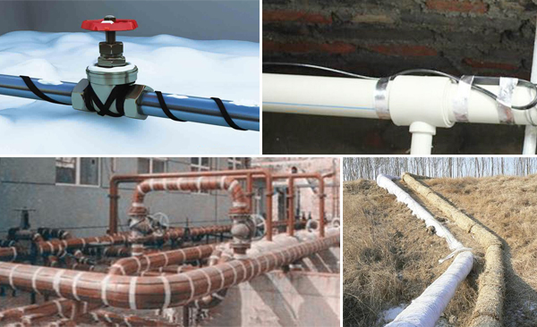 新疆地區水管防凍電正能量入口管道保溫有方法(圖2)