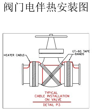 閥門電正能量入口帶安裝圖