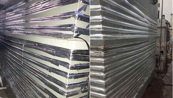 汙水處理方形水箱電正能量入口保溫係統運用