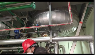 電正能量入口帶管道安裝