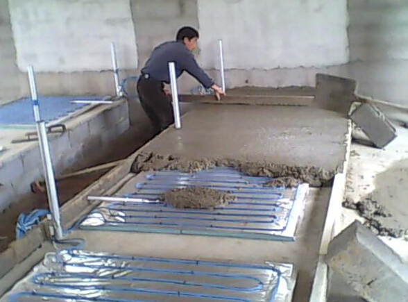 正能量网站集團發熱電纜用於養殖場保溫室采暖安裝示意圖(圖2)