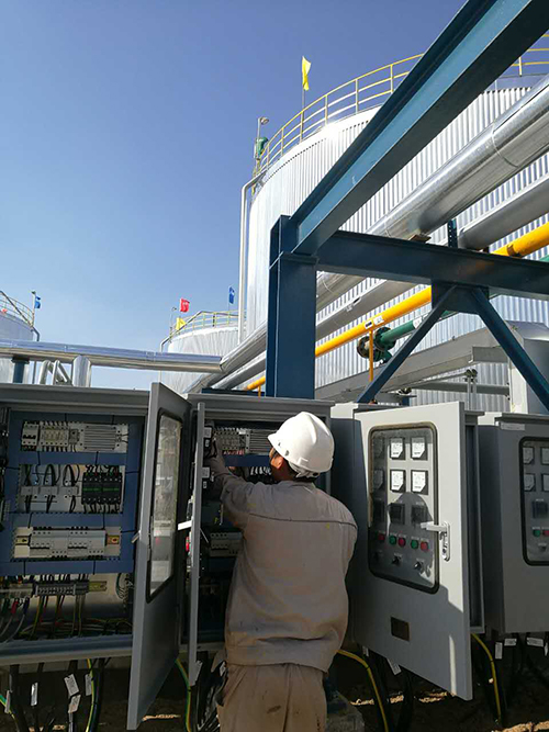 石油儲罐電正能量入口控製終端
