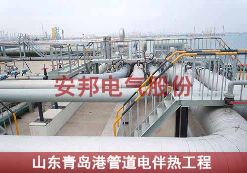 山東青島港大型管道電正能量入口項目