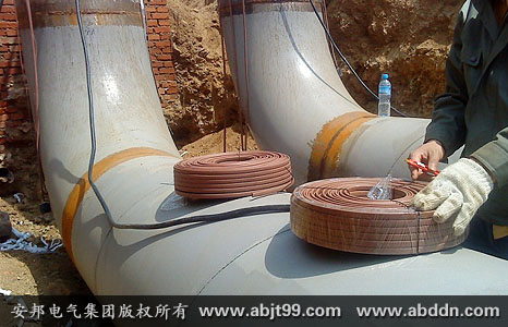 石油管道電正能量入口