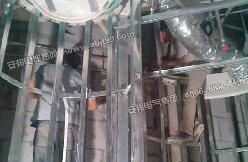 無錫皇冠假日酒店熱水管道電正能量入口保溫(圖3)