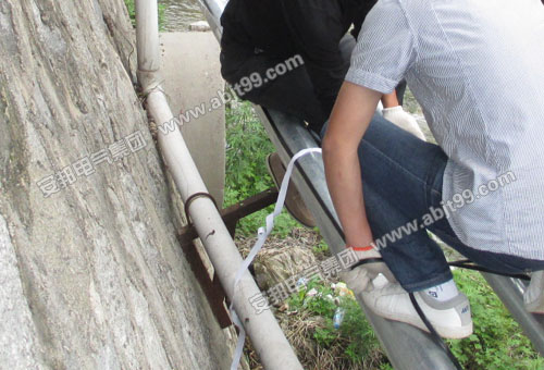 西安子午武警部隊給水和消防管道電正能量入口保溫
