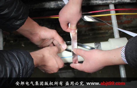 山東東營廠區給水管道的電正能量入口保溫工程(圖2)