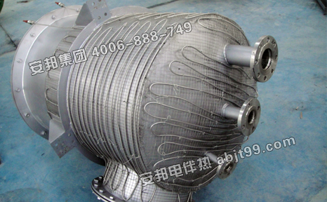 新昌製藥電正能量入口保溫MI加熱電纜安裝案例(圖2)